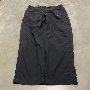 Nike Men's Black Nylon Track Pants Athletic Joggers XL